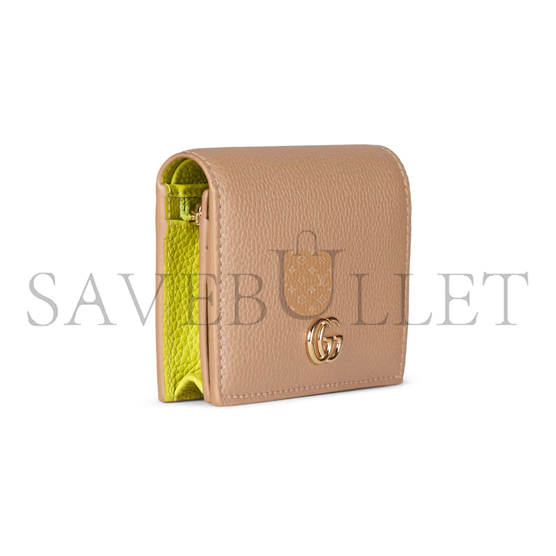 GUCCI BI-COLOR GG MARMONT SMALL WALLET 456126 (11*17.5cm) GUCCI BI-COLOR GG MARMONT SMALL WALLET 456126 (11*17.5cm)